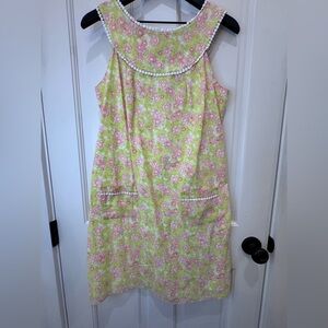 Lilly Pulitzer Floral Shift Dress Small